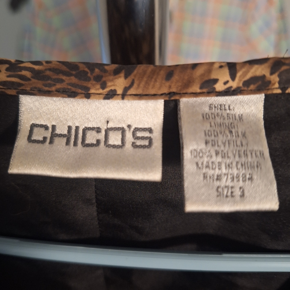 Chico's Multicolor Teddy Jacket - image 3